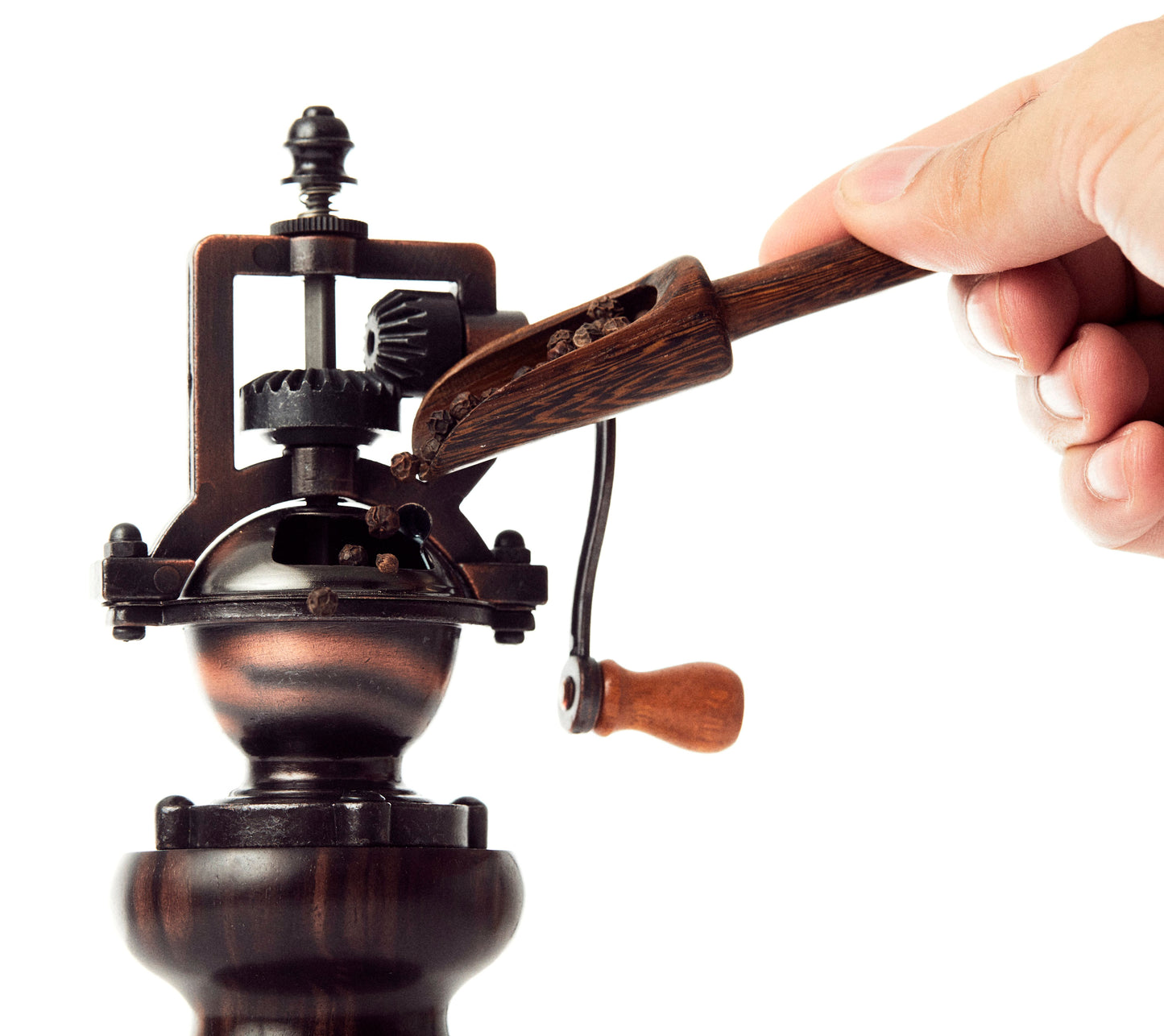 Wood Spice Scooper