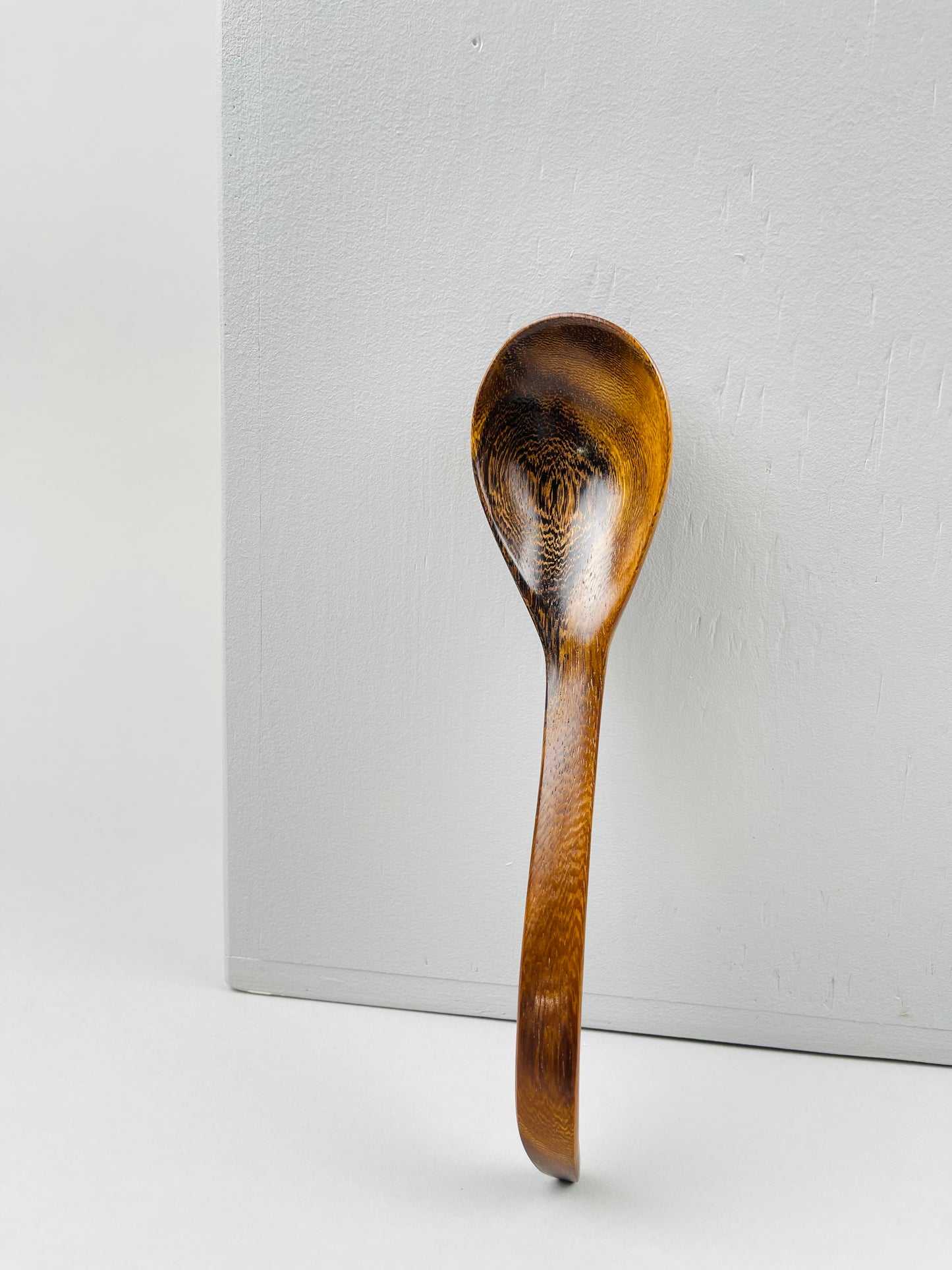 Wood Soup Ladle – Round and Oval with Slanted Handle