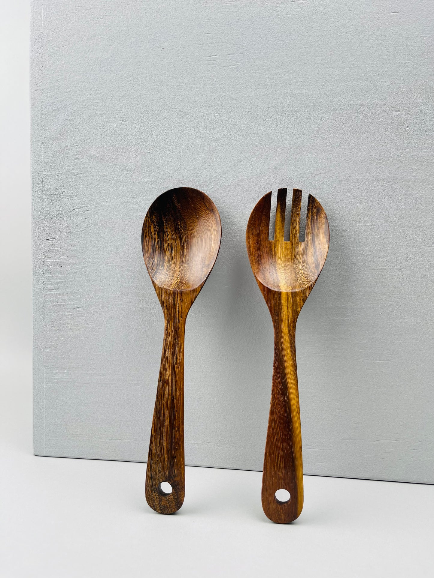 Wood Salad Server Set