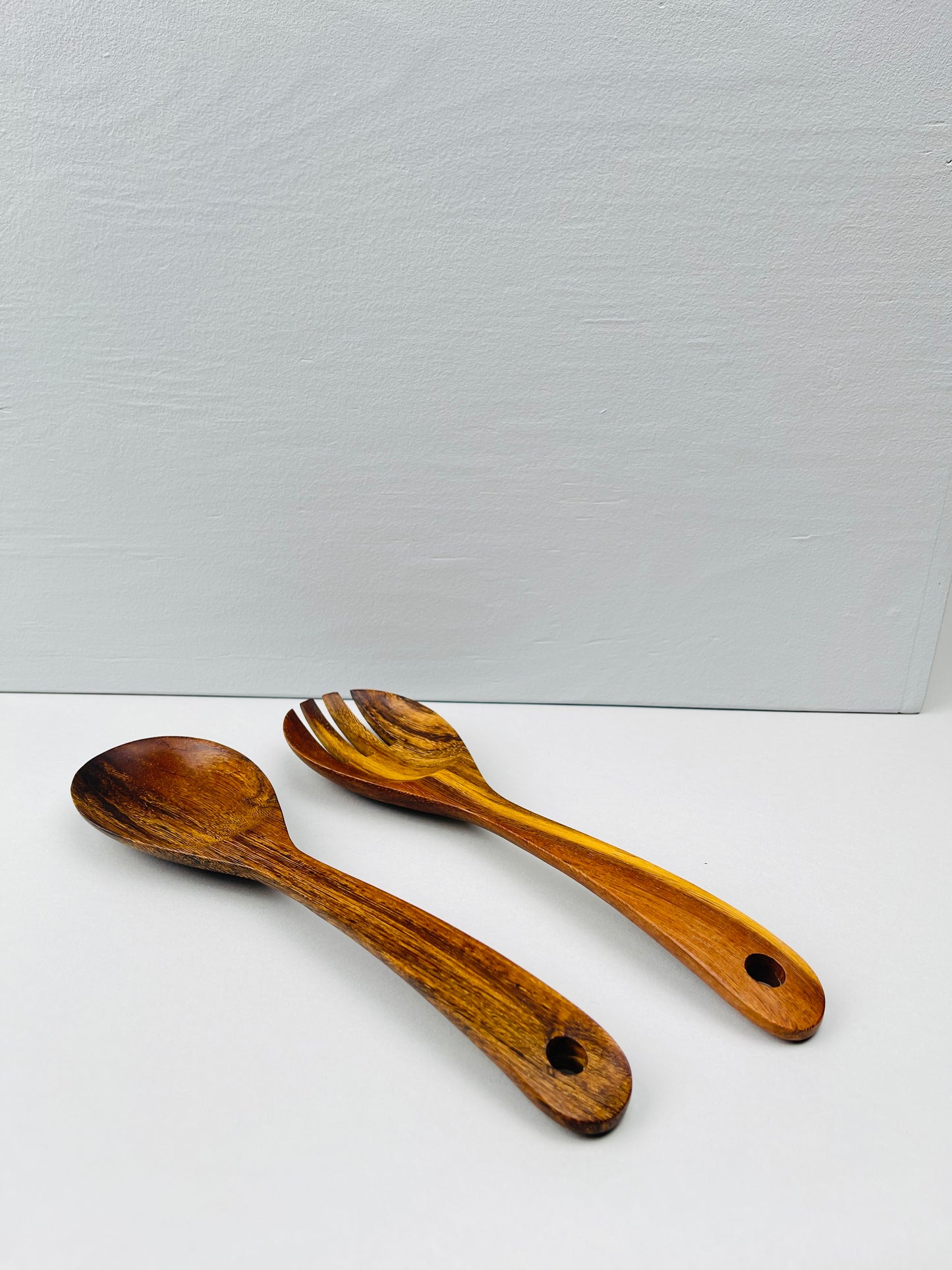 Wood Salad Server Set