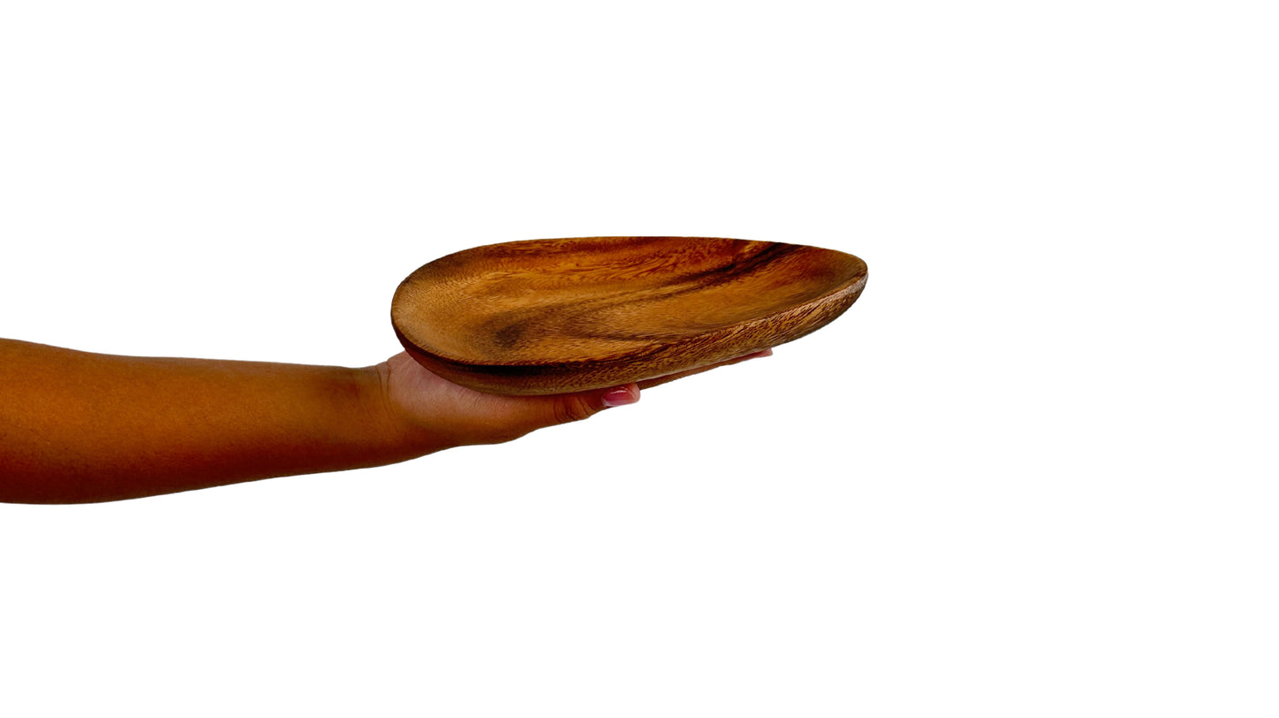 Wooden Triangle Plates Wooden Platter