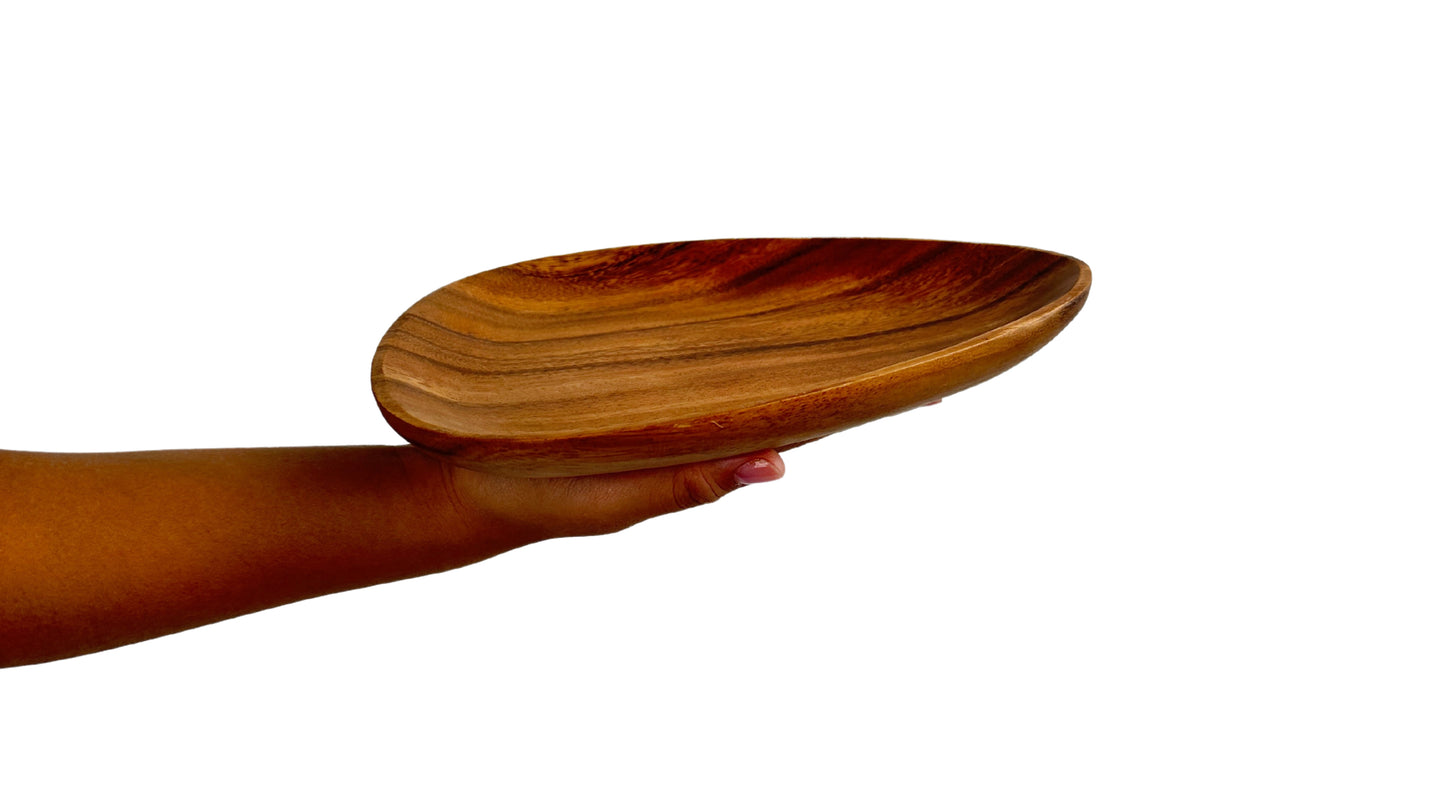 Wooden Triangle Plates Wooden Platter
