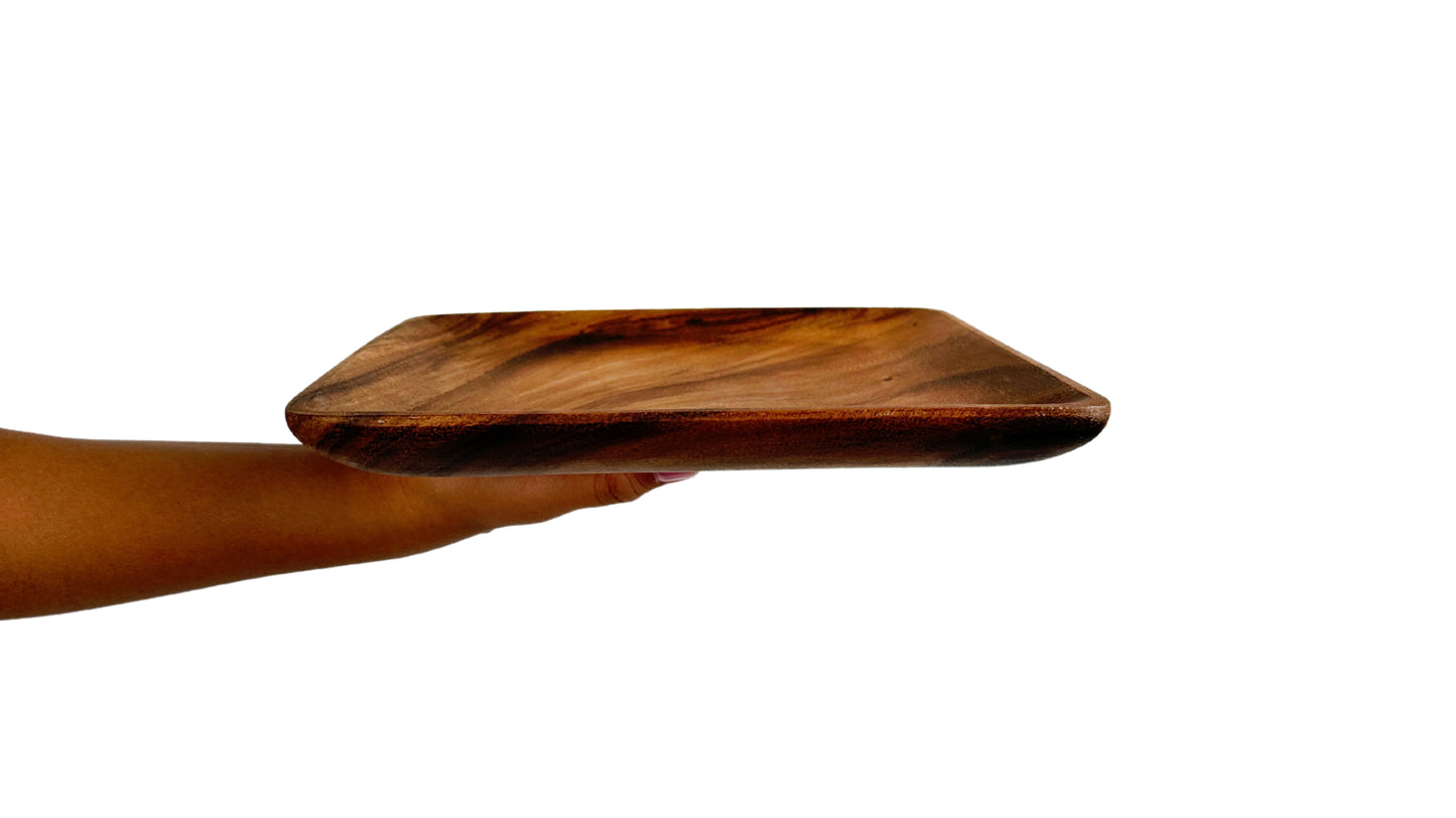 Wooden Square Plates Wooden Platter