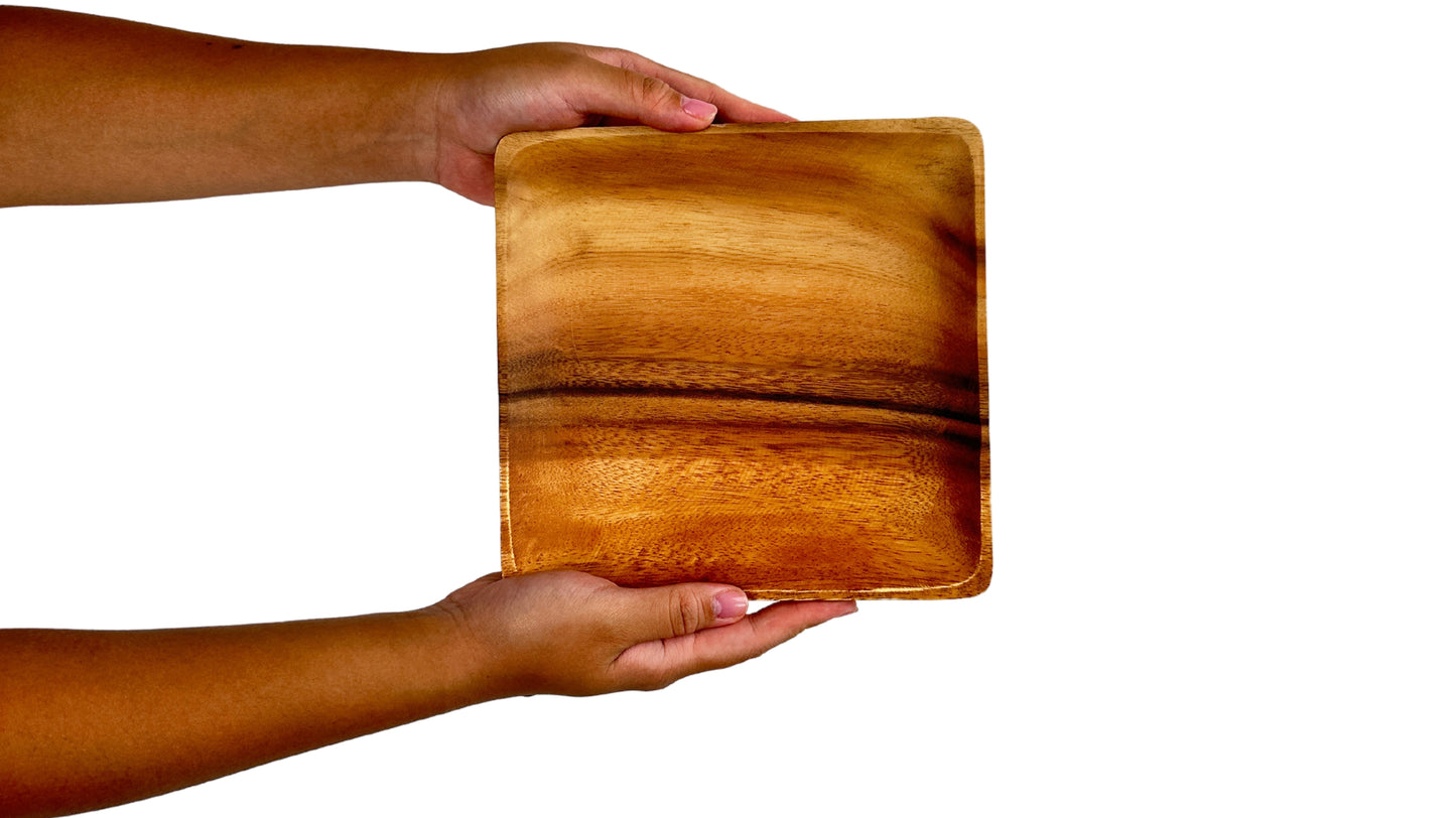 Wooden Square Plates Wooden Platter