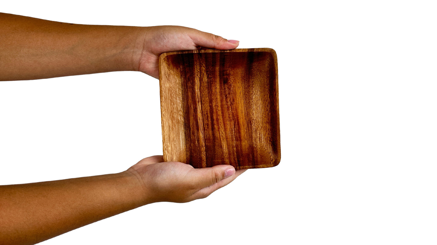 Wooden Square Plates Wooden Platter