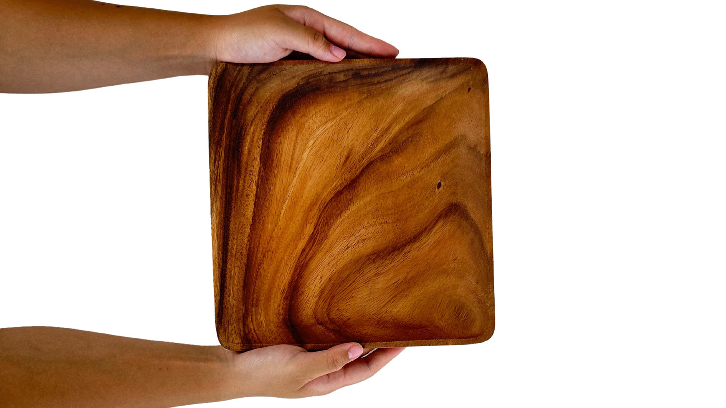 Wooden Square Plates Wooden Platter