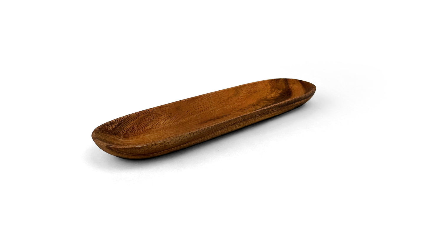 Wooden Oval Rectangular Plate Wooden Platter