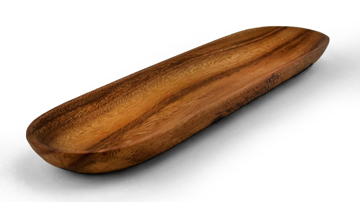 Wooden Oval Rectangular Plate Wooden Platter