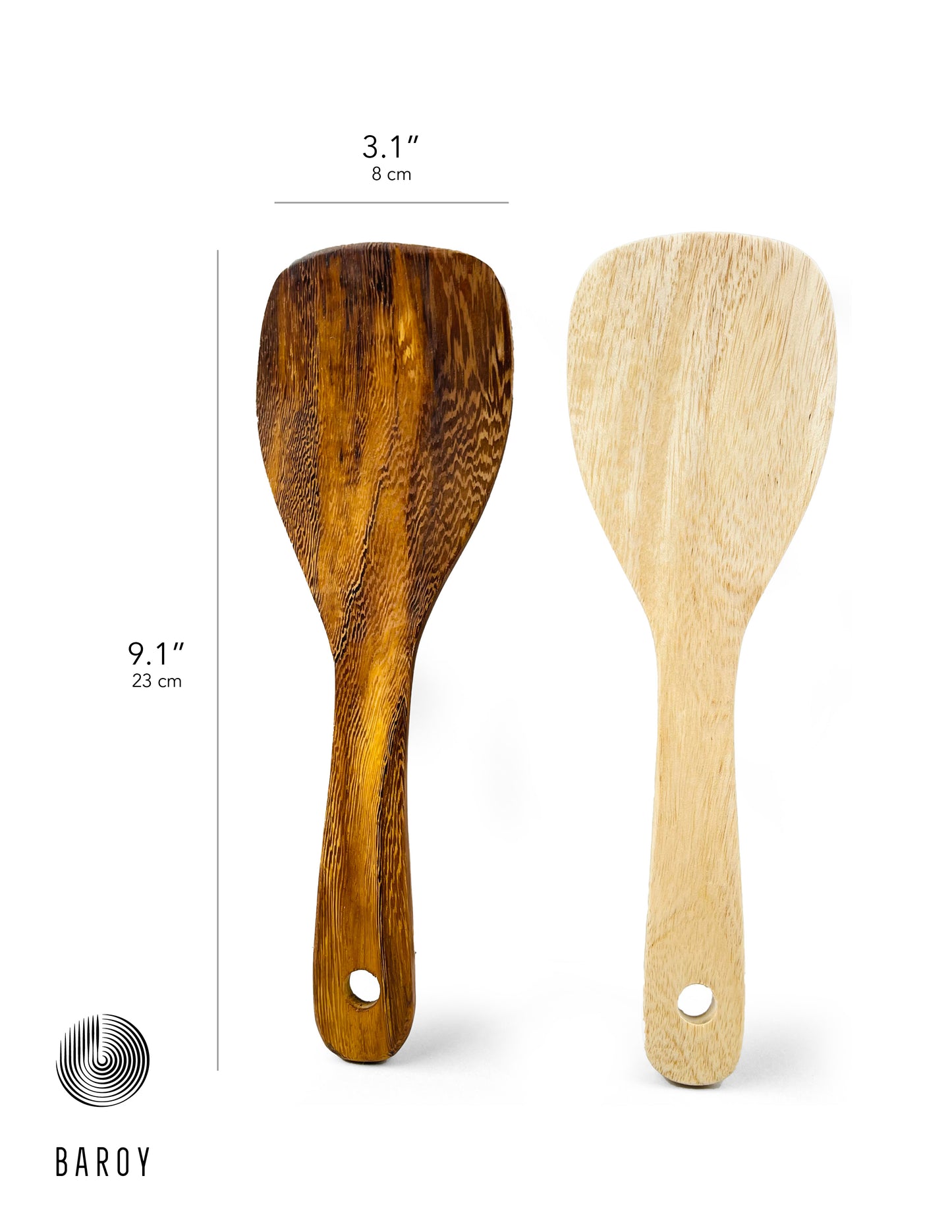 Wood Rice Paddle