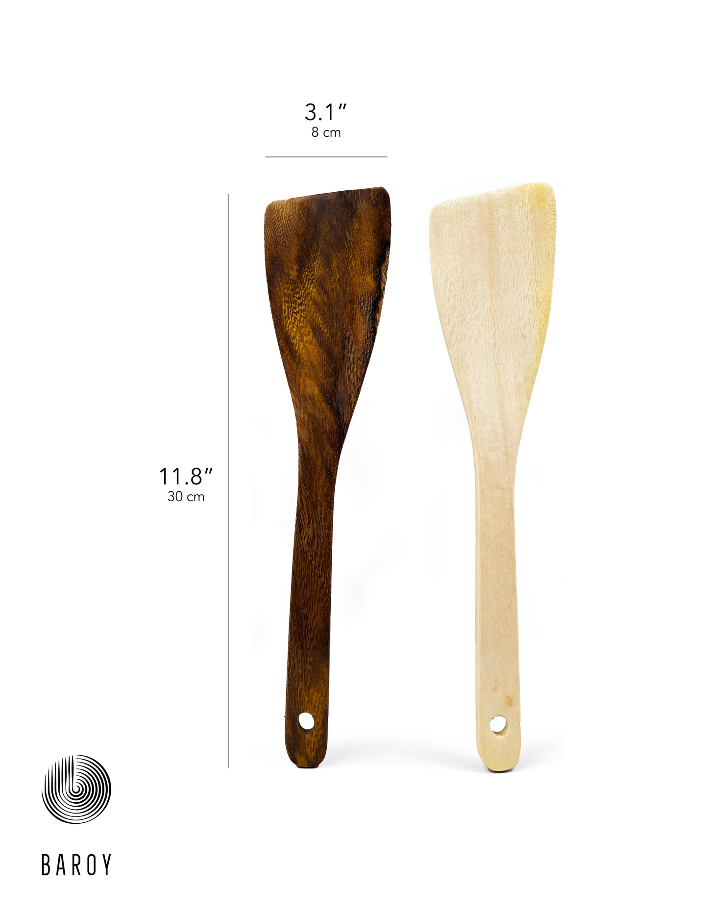 Wood Spatula – Slanted