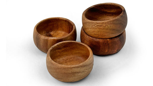 Wooden Calabash Bowl - X-Small