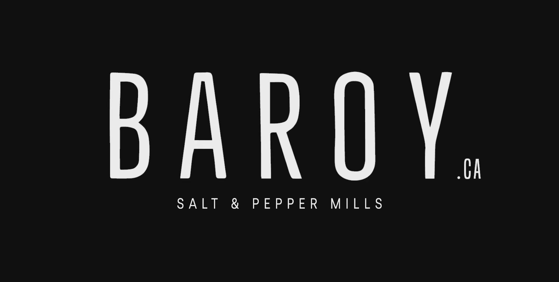 Baroy Wood Salt and Pepper Mill Pepper Grinders Salt and 
